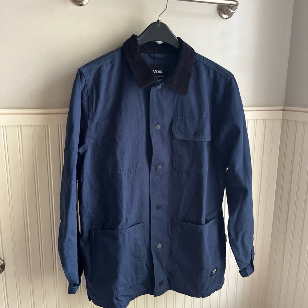 Vans Men's Dark Blue Shirt Jacket